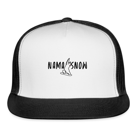 NamaSnow Trucker Cap - white/black