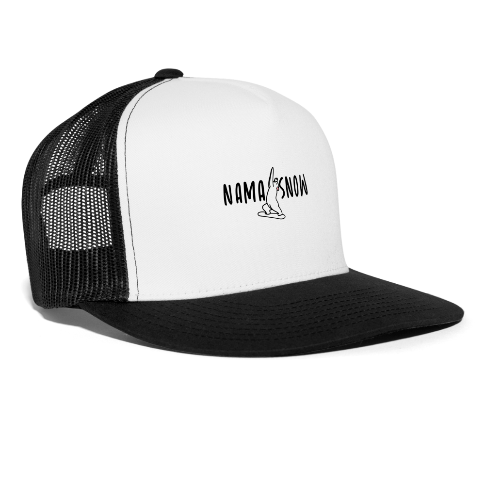 NamaSnow Trucker Cap - white/black