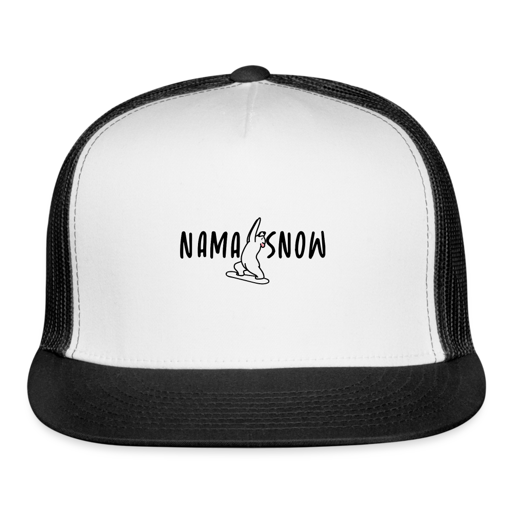 NamaSnow Trucker Cap - white/black